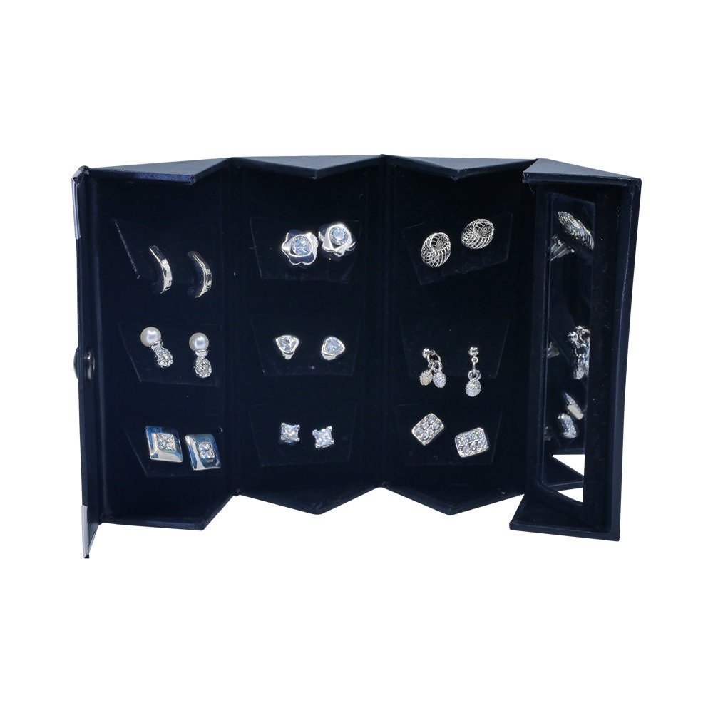 Pierre Cardin 9 Piece Earring Set Jewellery Box Gift Set Women Mum Sister Friend Birthday Christmas
