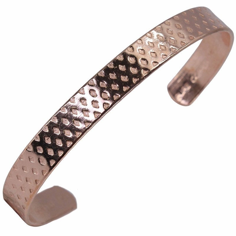 Pure Copper Bangle 100% Copper Bracelet Adjustable British Hand Made Arthritis Rheumatism Pain Relief Health Management