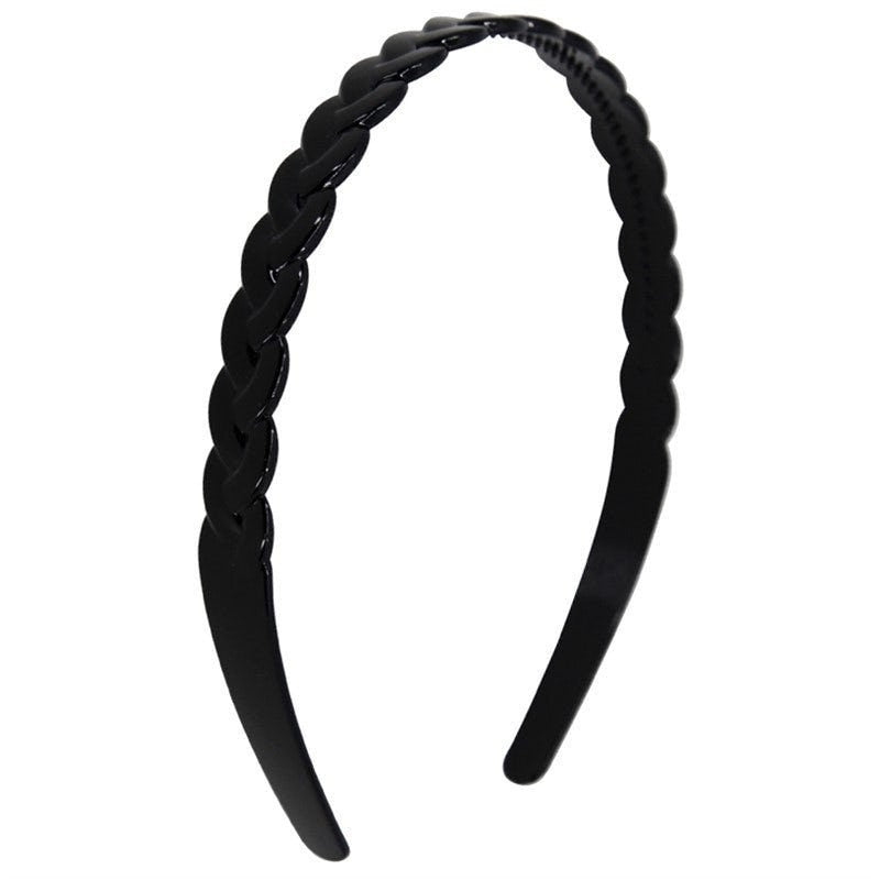 3 Black Headbands With Teeth Hair Grip Hair Band Women Teenagers Accessories Gifts For Daughters Girls Back To School UK Seller