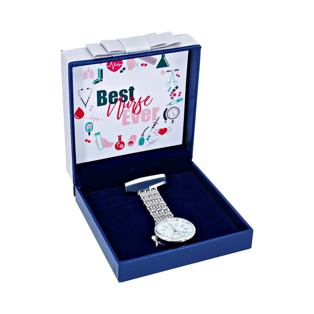 Nurses Fob Watch Best Nurse Ever Thank You NHS Gifts For Women