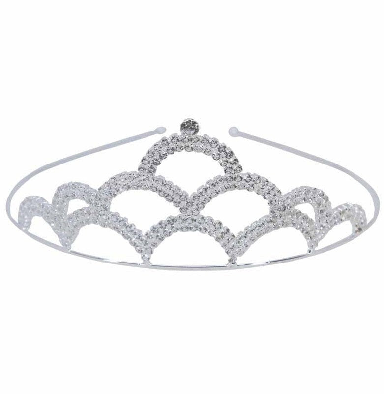 Bridesmaid Tiaras CZ Cubic Zirconia Tiara Crown Flower Girl Small Tiaras Photo Props Prom Bride Wedding Hair Accessories UK Seller