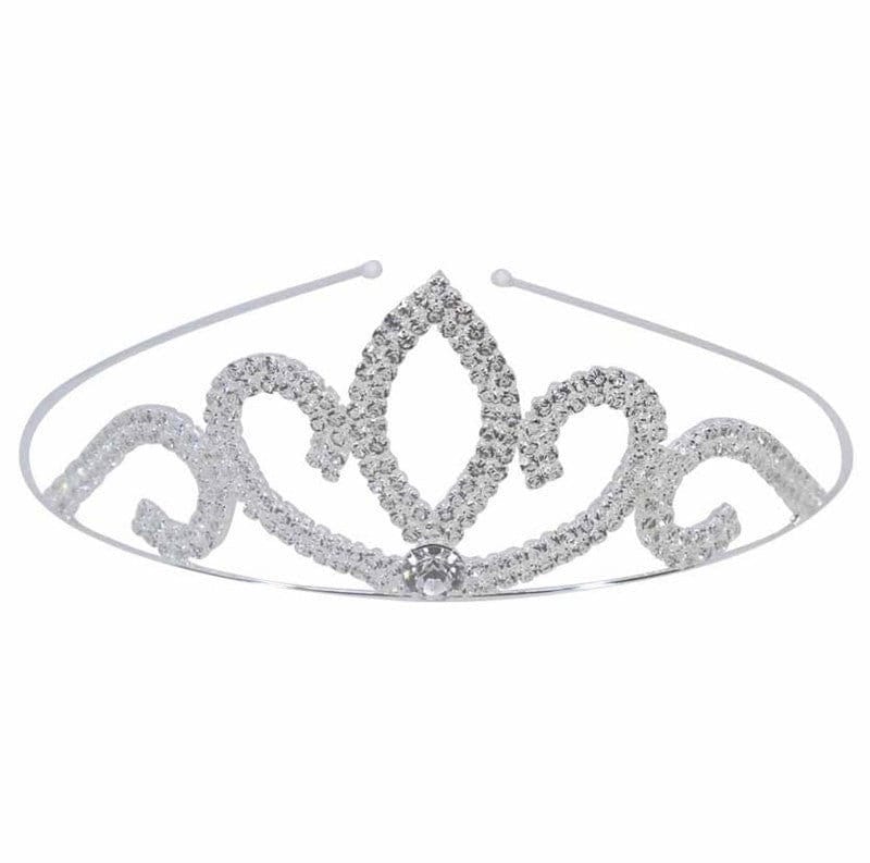 Bridesmaid Tiaras CZ Cubic Zirconia Tiara Crown Flower Girl Small Tiaras Photo Props Prom Bride Wedding Hair Accessories UK Seller