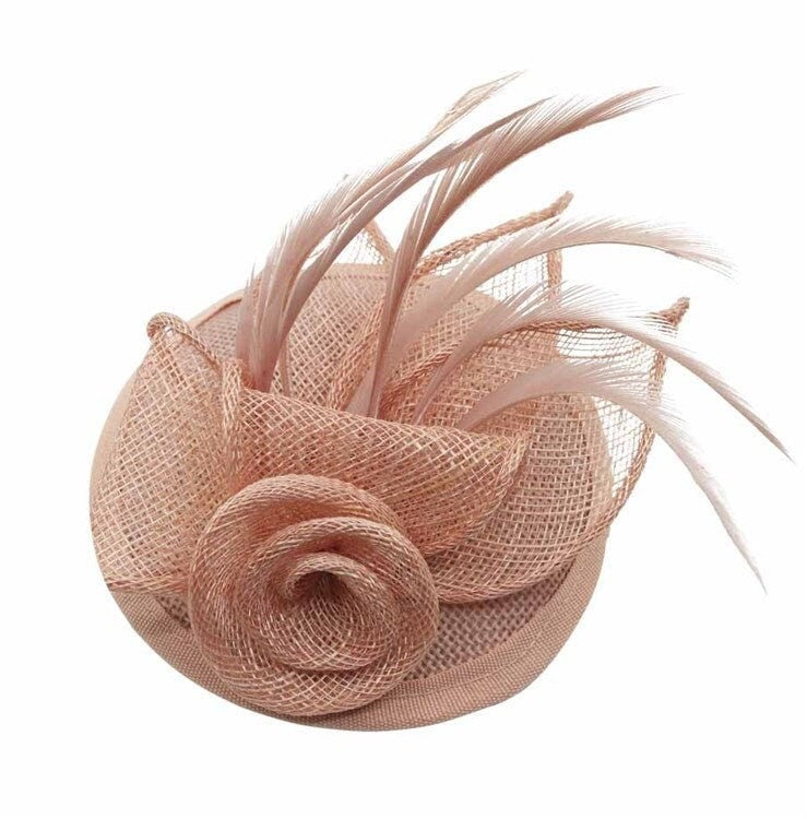 Fascinator Wedding Ascot Hat Hair Small Neon Fascinator Brooch Clip Mother Of The Bride Bridal UK Seller