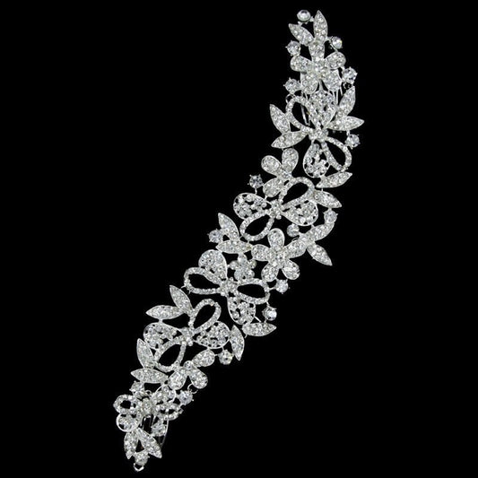 Crystal Hair Vine Bridal Hair Jewellery Comb Hair Accessories Statement Hair Piece Embellishments Bride Bridesmaids Flower Girl