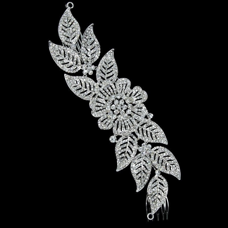 Crystal Hair Vine Bridal Hair Jewellery Comb Hair Accessories Statement Hair Piece Embellishments Bride Bridesmaids Flower Girl