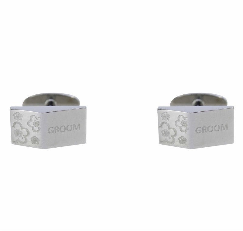 Best Man Groom Cufflinks Father Of The Bride Usher Engraved Cuff Links Wedding Party Boxed Gift Set Bridal Party Gifts