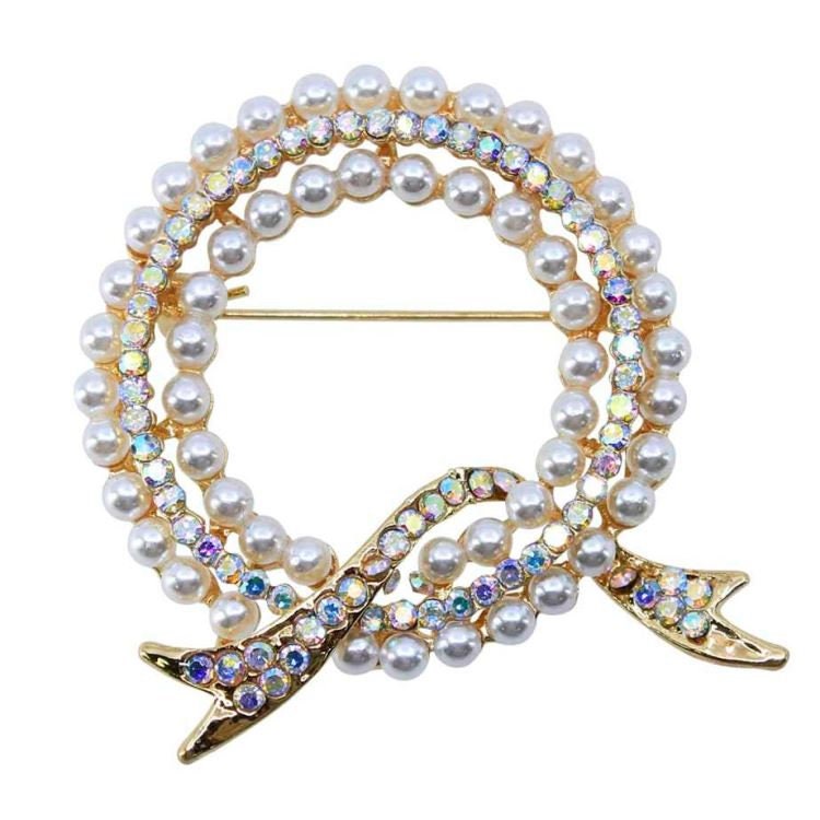 NEW!! Reef Brooch Pearl Crystal Vintage Gifts Hand Made Brooches for Women Mum Nan Grandma Pin Badges Christmas UK Seller Sincerely For You