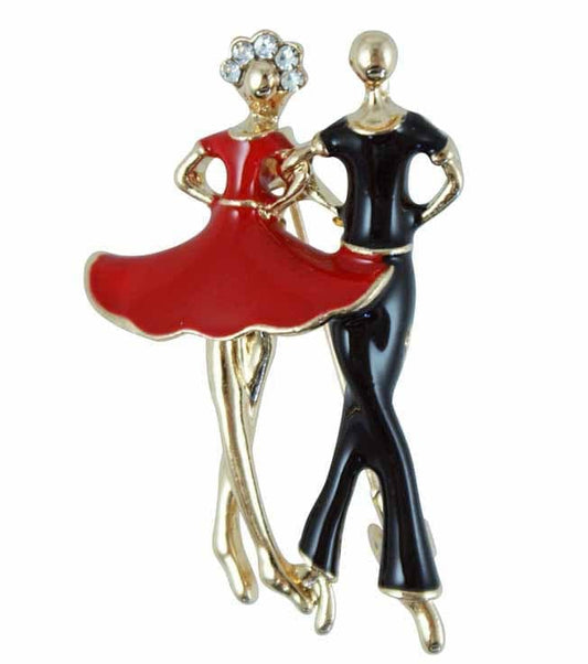 Ballroom Dancing Gift Dancer Brooch Pin Badge Gifts for Women Daughter Birthday Exam Ballet Shoes Dancer Sincerely ForYou Christmas Gifts