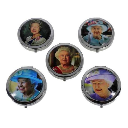 Queen Elizabeth II Pill Box In Loving Memory Memorabilia Gifts Mum Nan Grandma Sister Teacher 75th Platinum Jubilee UK Seller Birthday