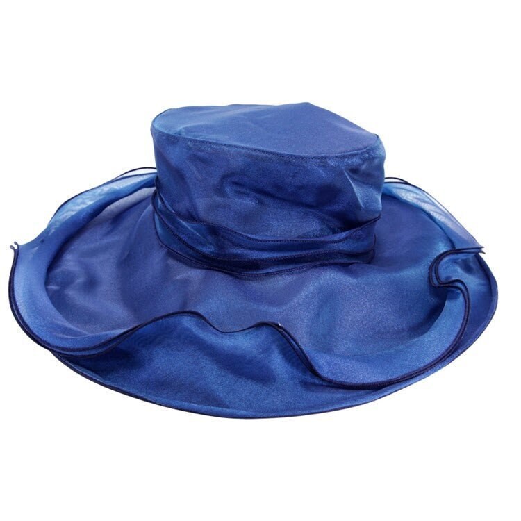 Crushable hotsell organza hats