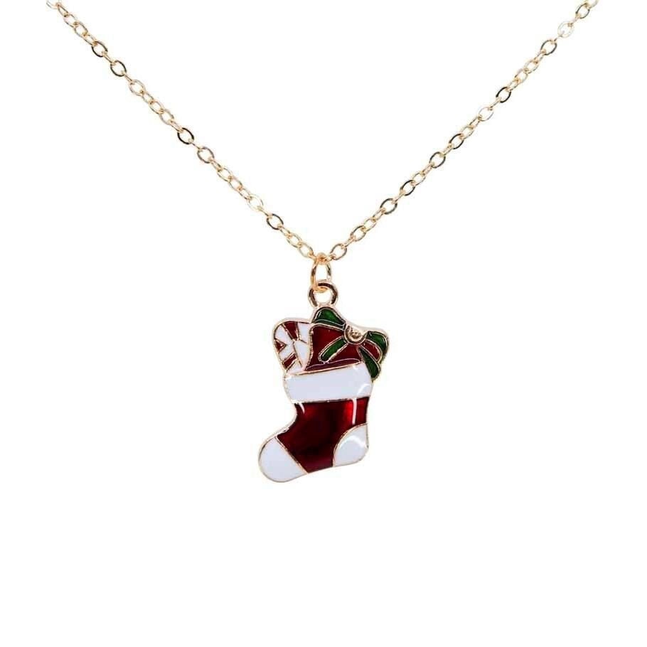 Christmas Necklace Pendant Stocking Filler Cheap Gifts Secret Santa Teacher Gifts UK Seller