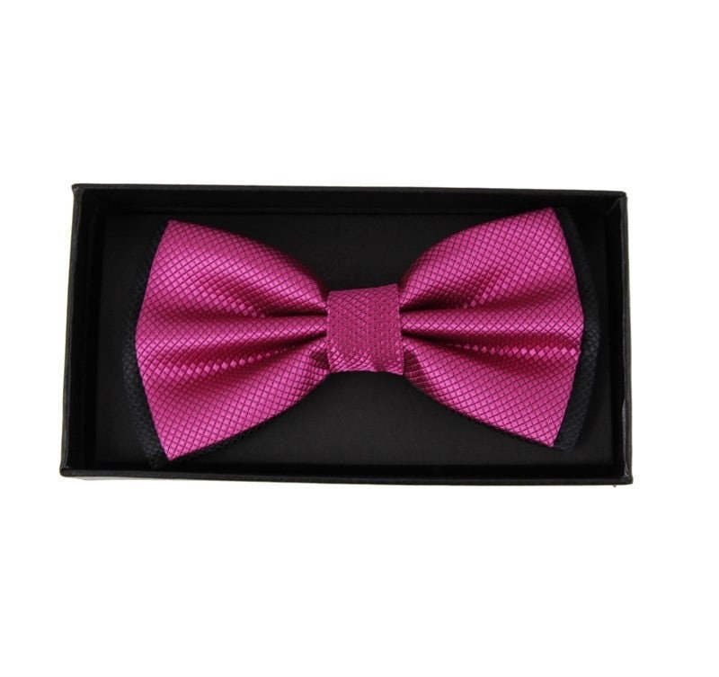 Burgundy Pink Bow Tie For Men Pre Tied Dicky Bow Christmas Formal Dinner Occassion Wedding Birthday Gifts For Men Dogs UK Seller