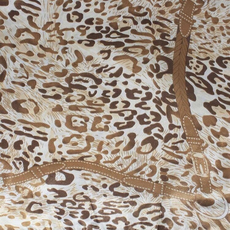 Satin Square Scarf Women Scarves Animal Leopard Print Scarves Shawl Wrap Silk Neck Scarf Ladies Mum Nan Mothers Day Gifts UK Seller