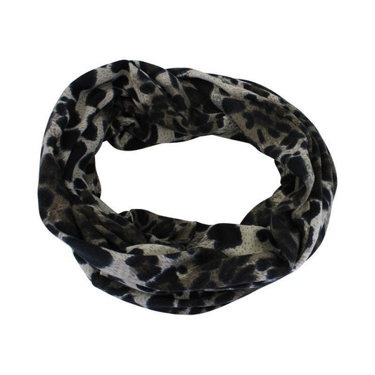 Loop Scarf Animal Print Design Endless Infinity Scarf Ladies Winter Scarves For Women Teenagers UK Seller