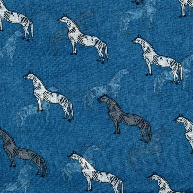 Horse Print Maxi Scarf High Quality Cotton Feel Super Soft Winter Scarves Christmas Women Mum Nan Sister Teacher Friend Gifts  UK Seller