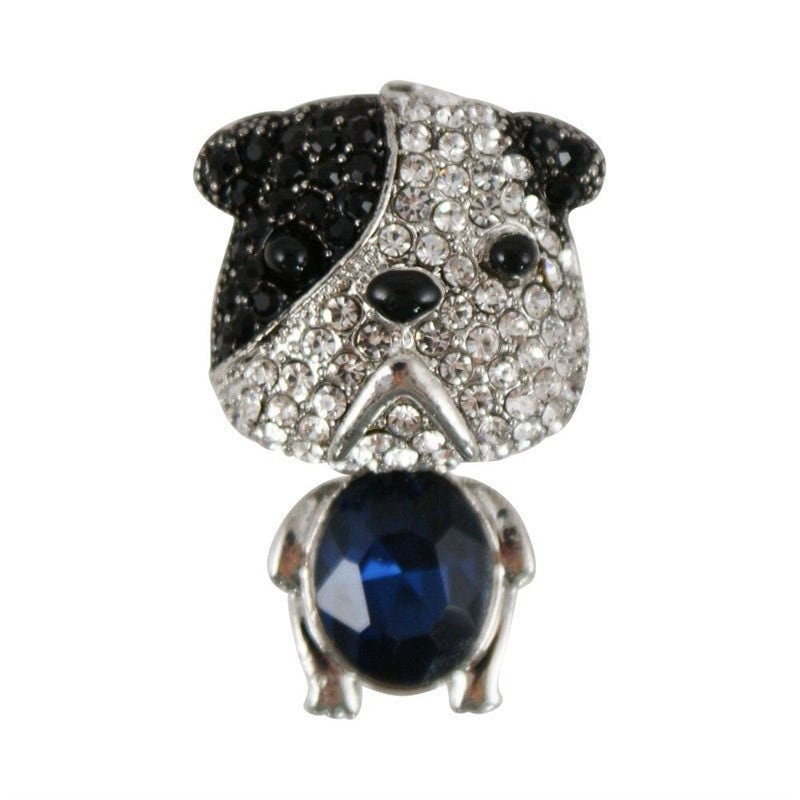 Dog Brooch Puppy Poodle Brooches Pin Badge Crystal Hand Made UK Brooches for Women Bird Pin Badges Christmas Vintage Pet Animal Gifts Women