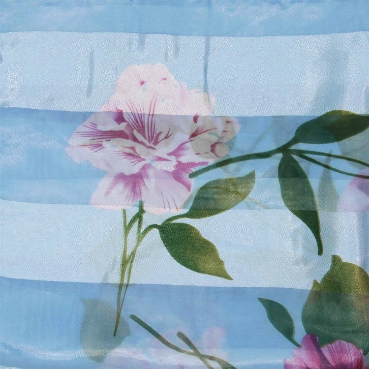 Floral Print Satin Feel Scarves Birthday Mothers Day Gifts For Mum Nan Grandma Girlfriend Scarves UK Seller Neck Scarf Pretty Colours