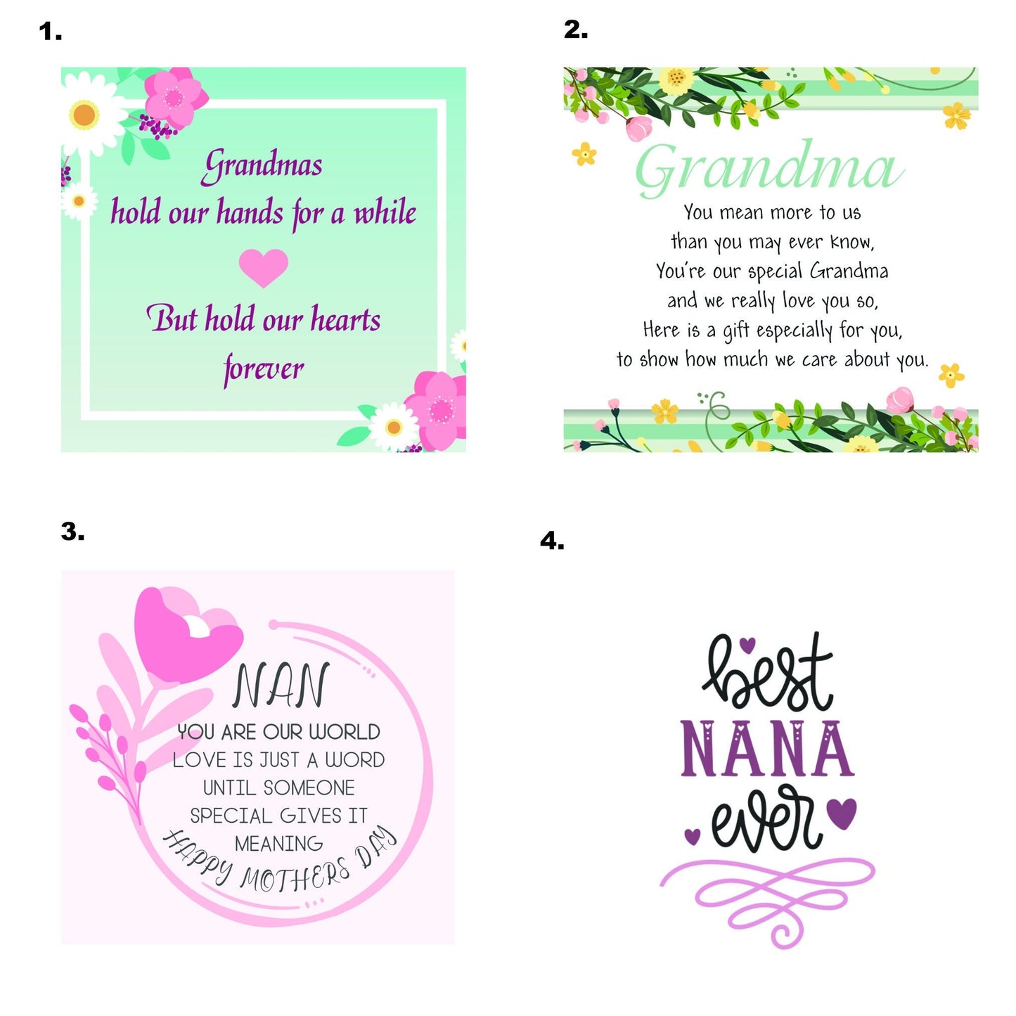 Nan Gifts Mothers Day Nan Brooch Pin Badge Grandma Personalised Gifts Women Birthday Christmas  Boxed Gift Set UK Seller