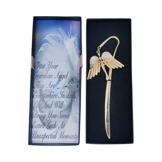 Bookmark For Women Uk Seller Guardian Angel Gifts Angel Wings Office Stationary Lucky Charm Women Christmas Birthday Gifts Mum Nan Sister