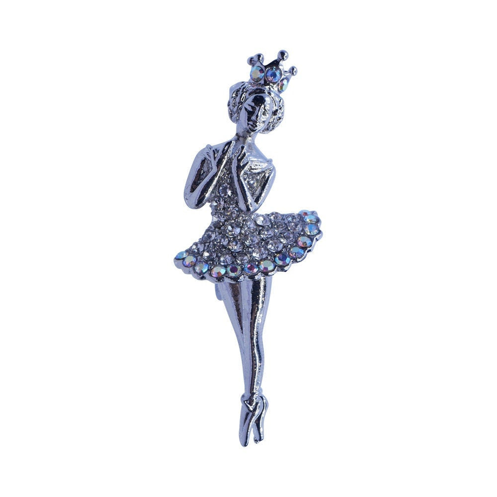 Ballet Dancer Ballerina Brooch Pin Badge Gifts for Women Daughter Birthday Exam Ballet Shoes Dancer Sincerely ForYou Christmas Gifts