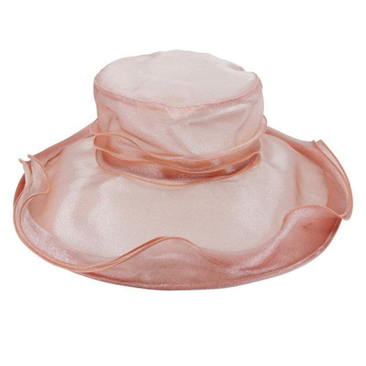 Crushable Organza Hat Wedding Occassion Hat For Women Great For Travelling Cruise Hat UK Seller Mother Of The Bride Hats Pink Navy White