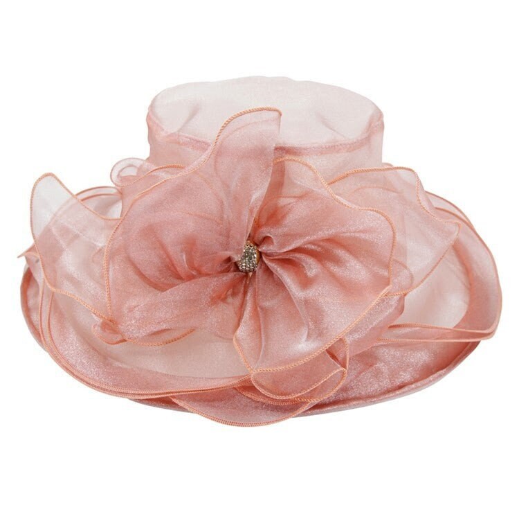 Crushable Organza Hat Wedding Occassion Hat For Women Great For Travelling Cruise Hat UK Seller Mother Of The Bride Hats Pink Navy White