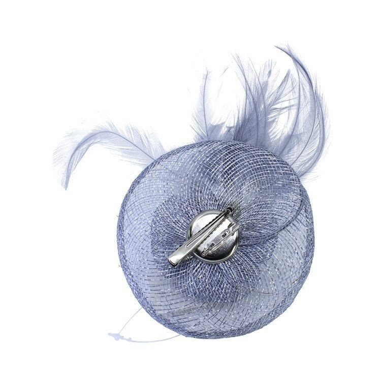 Blue Pink Grey Lilac Green Fascinator Wedding Ascot Hat Hair Clip Small Fascinator Brooch Clip Mother Of The Bride Bridal UK Seller