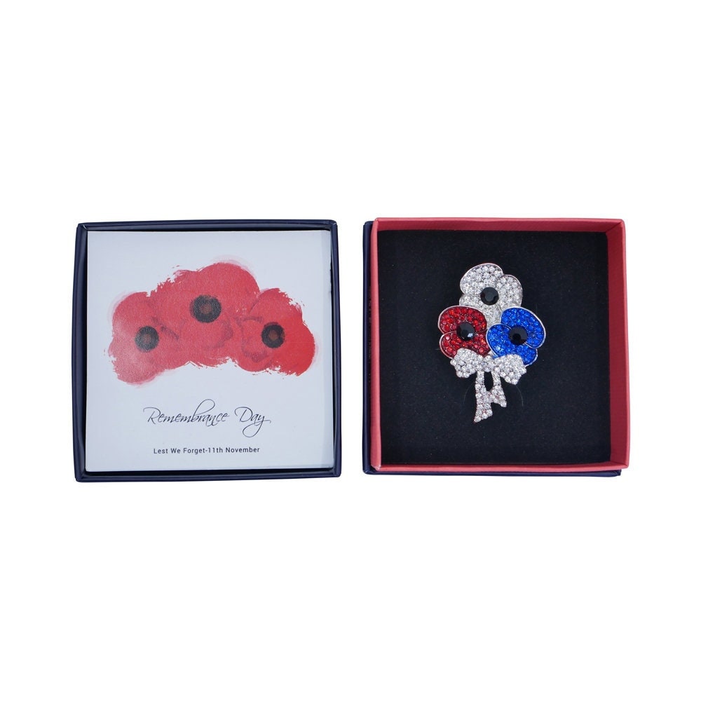 Poppy Pins Poppy Brooch  ETSY Best Seller 2020 UK Seller  Poppy Badge Keepsake Gifts Poppy Accessories Women Remembrance Day