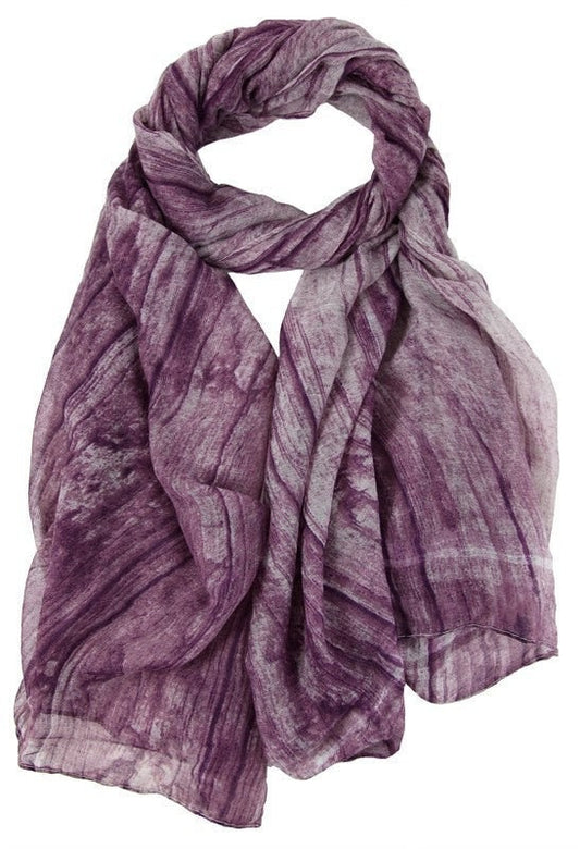 Wood Print Maxi Scarf High Quality Cotton Feel  Soft Winter Scarves Shawl Wrap Christmas Gifts Mum Nan Sister Friend Brown Purple Grey Blue