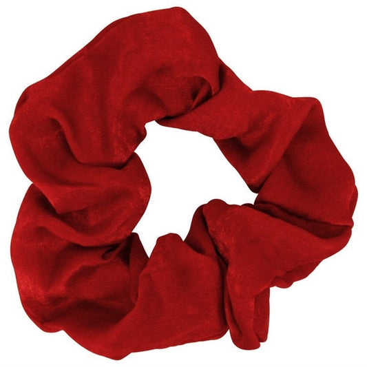 Satin Scrunchies 4 Pack Bobbles Snag Free UK Seller Hair Ties Elastics Accessories Back To School Colours