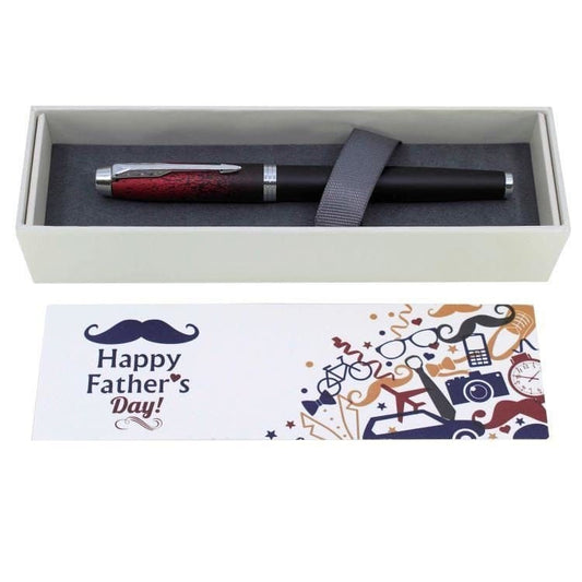 Genuine Black Ink Roller Ball Parker Pen Gift Box Single Pen in Gift Box Men Dad Husband UK Seller Fathers Day