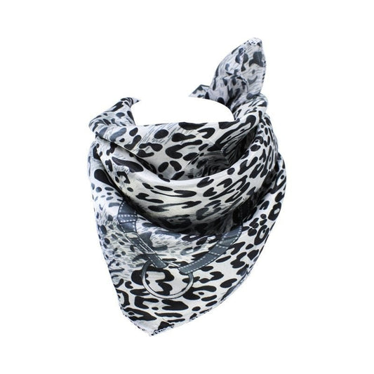 Satin Square Scarf Women Scarves Animal Leopard Print Scarves Shawl Wrap Silk Neck Scarf Ladies Mum Nan Mothers Day Gifts UK Seller