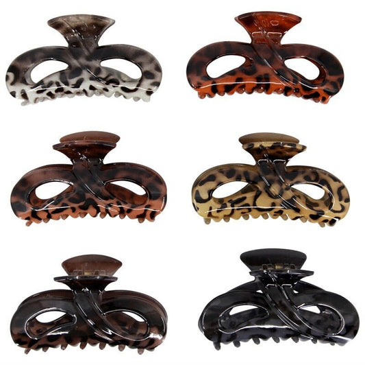 Hair Claw Clip Crocodile Animal Print Hair Aligaitor Clip Hair Clamp Grip Hair Accessories Hair Tools Women Girls UK Seller