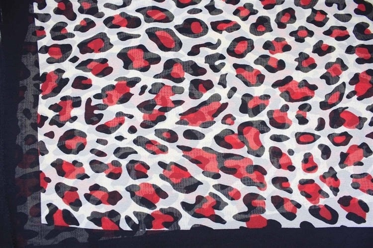 High Quality Chiffon Scarf Animal Print Design Ladies Hijab Shawl Wrap Scarf Sarong UK Seller Gifts Women