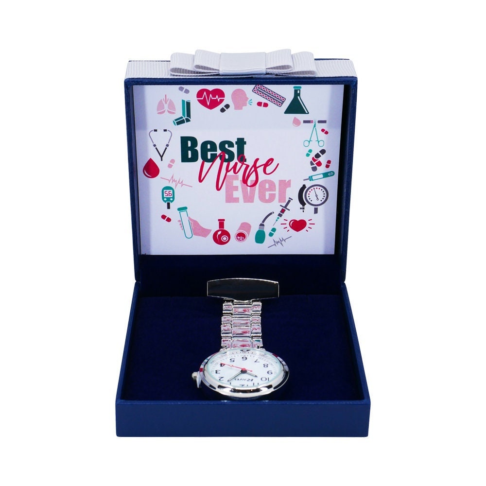 Nurses Fob Watch Best Nurse Ever Thank You NHS Gifts For Women Medical Equipment Accsessories