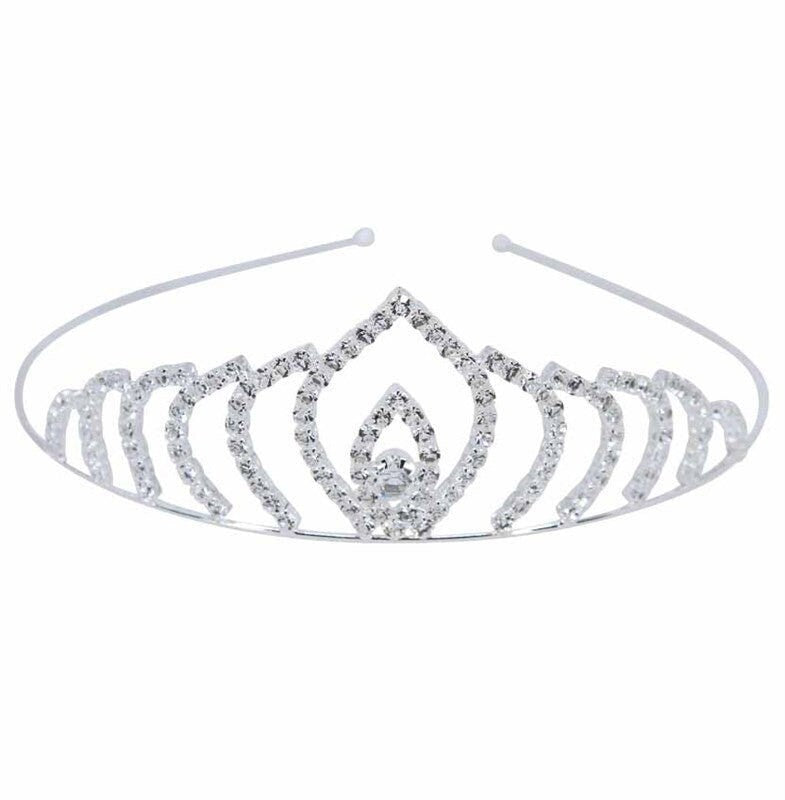 Bridesmaid Tiaras CZ Cubic Zirconia Tiara Crown Bride  Girl Small Tiaras Photo Props Prom Wedding Hair Accessories  UK Seller