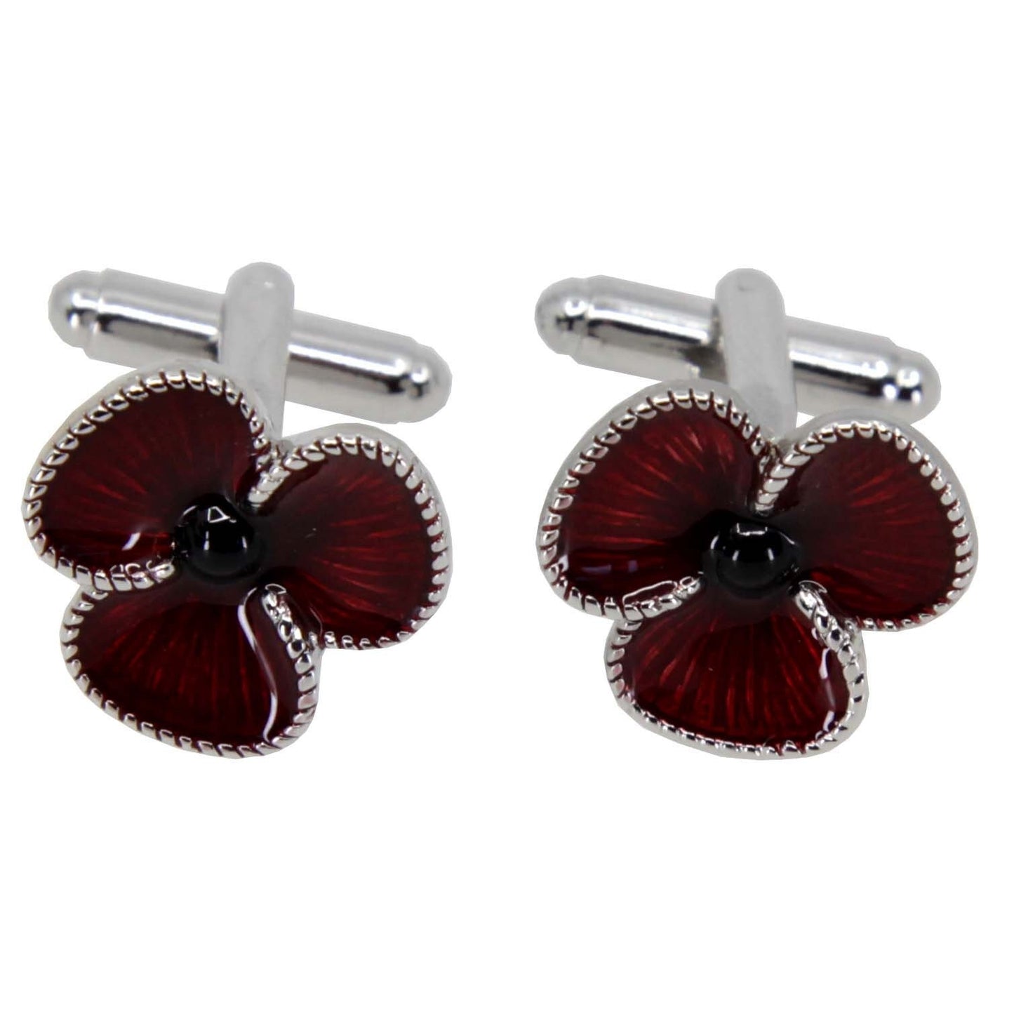 Red Poppy Cufflinks For Remembrance Day Memorial Day Gifts Men Dad Brother Grandpa Grandad Husband Boxed Gift Set Christmas UK Seller 2022