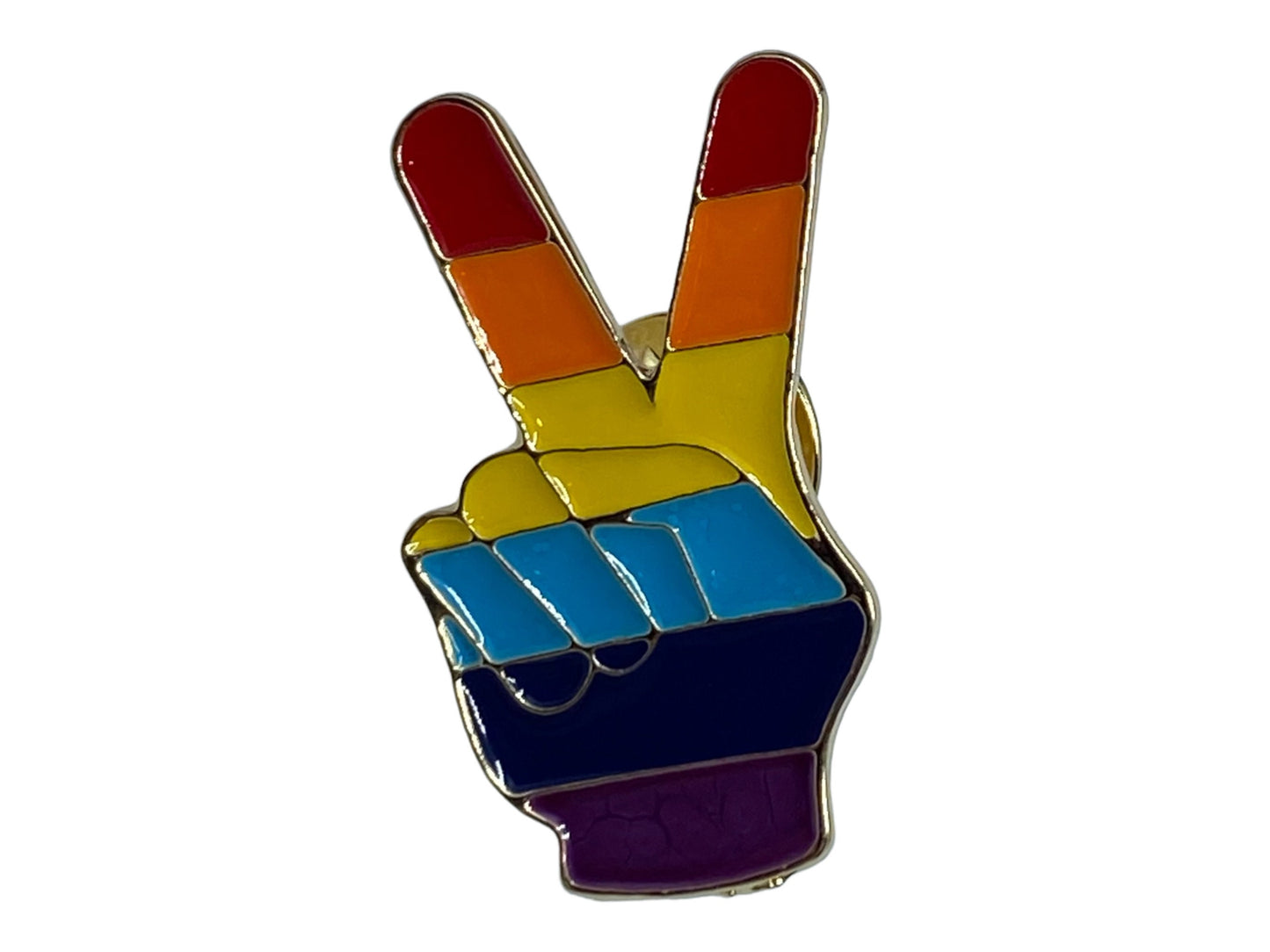 LGBT Pins Rainbow Pride Flag Peace Heart Love Is Love Enamel Pin Badge Brooch