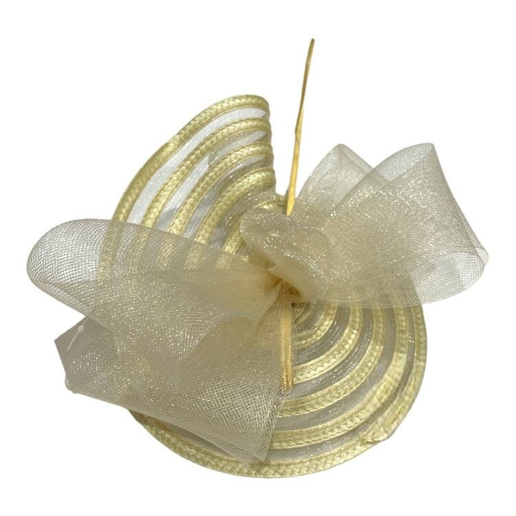 Large Mesh Bow Headband Clip Fascinator Wedding Mother Of The Bride Ascot Races Bridal Hair Accessories Party Guest